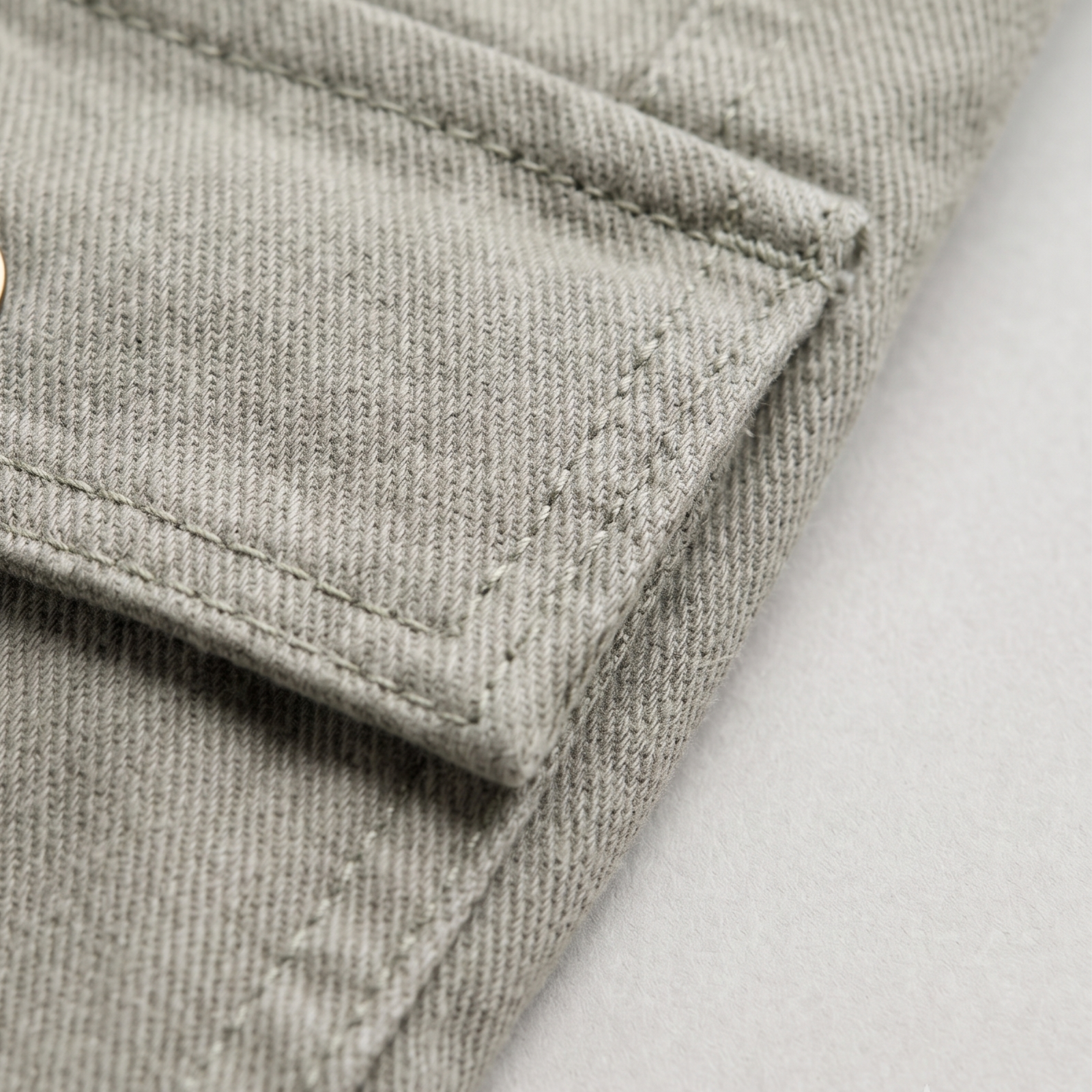Women's Wide Leg Cargo Pants – Beige - Image 3